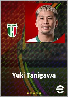 Tanigawa Yuki eFootball 2026 player card, 65 OVR CB