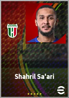 Shahril Sa'ari eFootball 2026 player card, 63 OVR GK