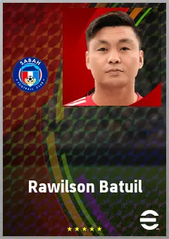 Rawilson Batuil eFootball 2026 player card, 64 OVR CB