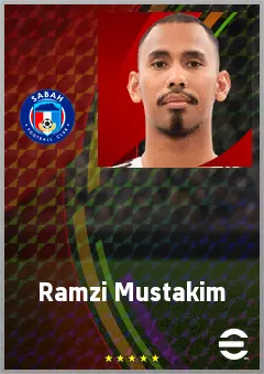 Ramzi Mustakim eFootball 2026 player card, 60 OVR GK