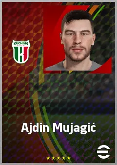 Ajdin Mujagić eFootball 2026 player card, 70 OVR CF
