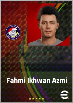 Fahmi Ikhwan Azmi eFootball 2026 player card, 60 OVR GK