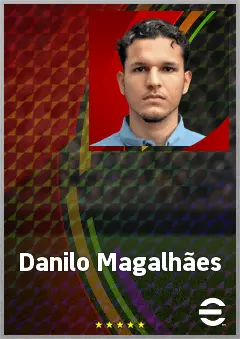 Danilo Magalhães eFootball 2026 player card, 62 OVR SS