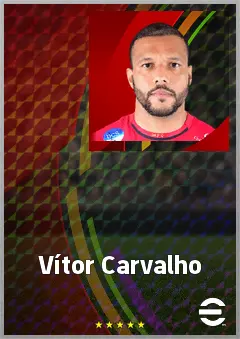 Vítor Carvalho eFootball 2026 player card, 64 OVR CB
