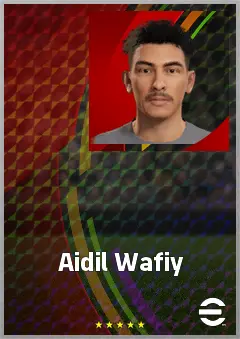 Aidil Wafiy eFootball 2026 player card, 60 OVR CB