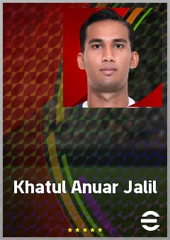 Khatul Anuar Jalil eFootball 2026 player card, 65 OVR GK