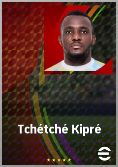 Tchétché Kipré eFootball 2026 player card, 66 OVR CF