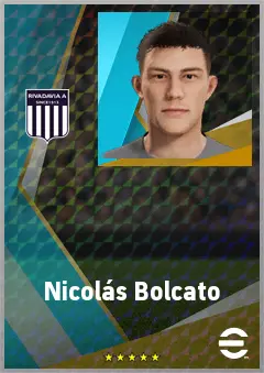 Nicolás Bolcato eFootball 2026 player card, 71 OVR GK