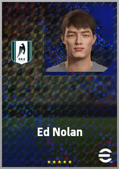 Ed Nolan eFootball 2026 player card, 60 OVR CB