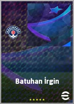 Batuhan İrgin eFootball 2026 player card, 59 OVR AMF