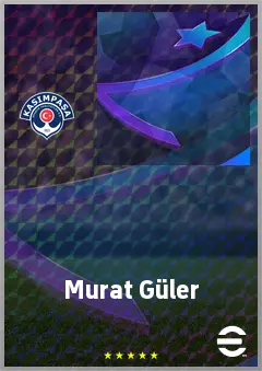 Murat Güler eFootball 2026 player card, 60 OVR LMF