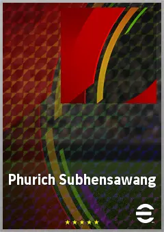Phurich Subhensawang eFootball 2026 player card, 59 OVR CB