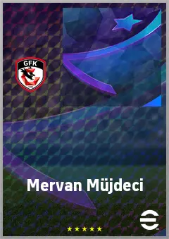 Mervan Müjdeci eFootball 2026 player card, 60 OVR CB