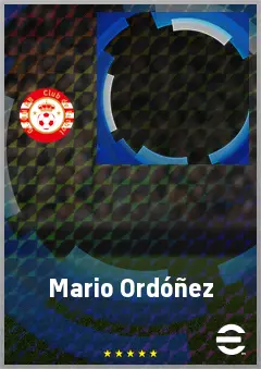 Mario Ordóñez eFootball 2026 player card, 62 OVR GK