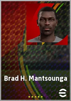 Brad H. Mantsounga eFootball 2026 player card, 61 OVR CB