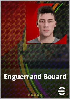 Enguerrand Bouard eFootball 2026 player card, 61 OVR RMF