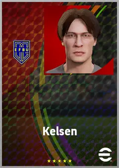 Kelsen eFootball 2026 player card, 70 OVR GK