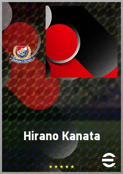 Hirano Kanata eFootball 2026 player card, 60 OVR CB