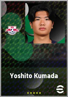 Kumada Yoshito eFootball 2026 player card, 61 OVR CB