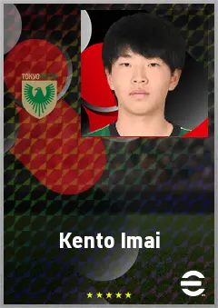 Imai Kento eFootball 2026 player card, 59 OVR AMF