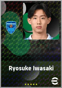 Iwasaki Ryosuke eFootball 2026 player card, 63 OVR AMF
