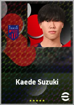 Suzuki Kaede eFootball 2026 player card, 60 OVR CB