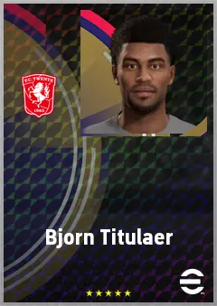 Bjorn Titulaer eFootball 2026 player card, 63 OVR LB