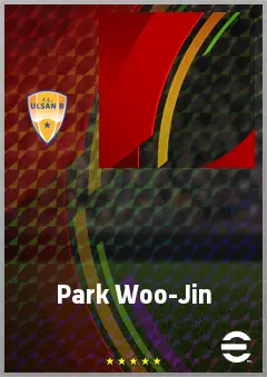 Park Woo-Jin eFootball 2026 player card, 63 OVR DMF