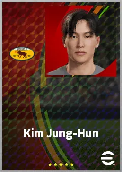 Kim Jung-Hun eFootball 2026 player card, 64 OVR GK