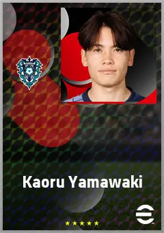 Yamawaki Kaoru eFootball 2026 player card, 66 OVR RMF