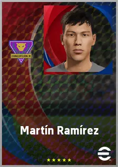 Martín Ramírez eFootball 2026 player card, 63 OVR CB