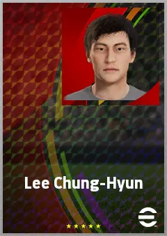 Lee Chung-Hyun eFootball 2026 player card, 59 OVR CF