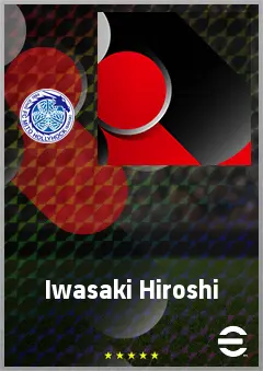Iwasaki Hiroshi eFootball 2026 player card, 66 OVR CB