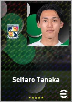 Tanaka Seitaro eFootball 2026 player card, 62 OVR LB