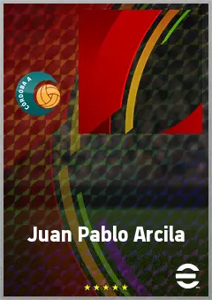 Juan Pablo Arcila eFootball 2026 player card, 65 OVR LB