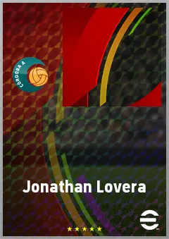 Jonathan Lovera eFootball 2026 player card, 66 OVR CB