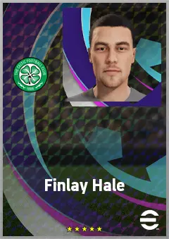 Finlay Hale eFootball 2026 player card, 61 OVR LB