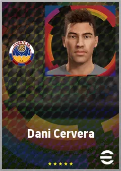 Dani Cervera eFootball 2026 player card, 60 OVR CMF