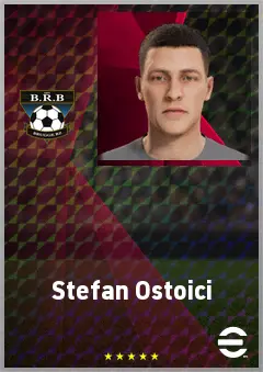 Stefan Ostoici eFootball 2026 player card, 60 OVR GK