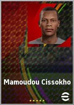 Mamoudou Cissokho eFootball 2026 player card, 61 OVR LWF