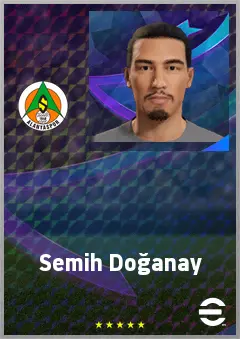 Semih Doğanay eFootball 2026 player card, 60 OVR CB