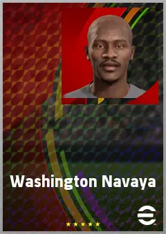Washington Navaya eFootball 2026 player card, 63 OVR CF