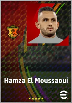 Hamza El Moussaoui eFootball 2026 player card, 70 OVR LB