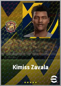 Kimiss Zavala eFootball 2026 player card, 65 OVR GK