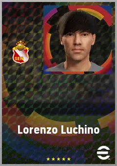 Lorenzo Luchino eFootball 2026 player card, 62 OVR GK