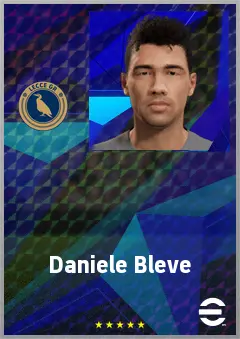 Daniele Bleve eFootball 2026 player card, 62 OVR GK