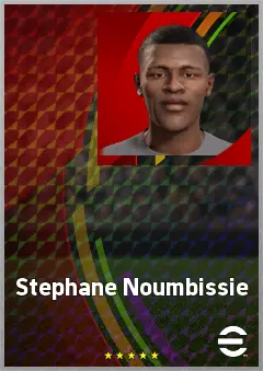 Stephane Noumbissie eFootball 2026 player card, 61 OVR CB