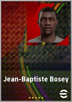 Jean-Baptiste Bosey eFootball 2026 player card, 62 OVR LWF