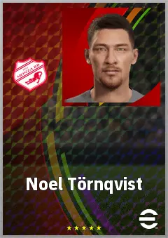 Noel Törnqvist eFootball 2026 player card, 73 OVR GK