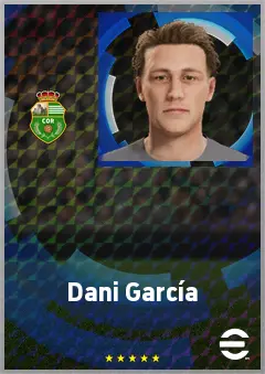 Dani García eFootball 2026 player card, 60 OVR CB